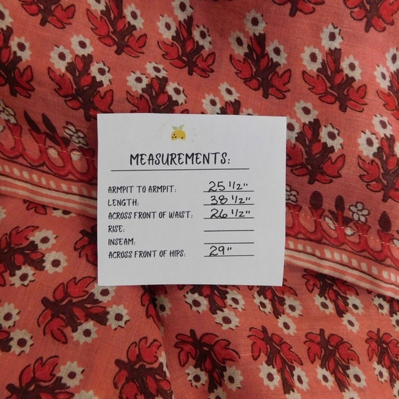 NWT!! J. CREW Cabana Mini Dress Block Print Ramie Coral Multi Cover Up Size 2X - Picture 16 of 16